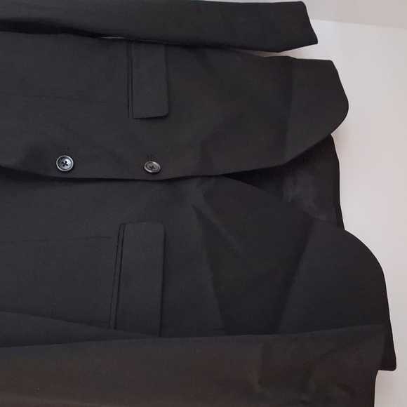 BRAND NEW! Men's Standard Fit 2 Button Suit Jacket - BLACK - Goodfellow & Co - Picture 5 of 11